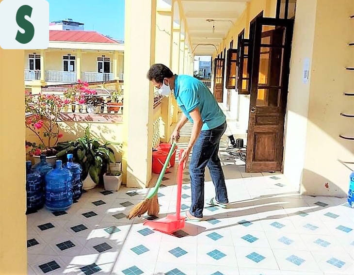 Quảng Ninh: Hình ảnh ngày đầu học sinh nơi ổ dịch Hải Hà trở lại trường học - Ảnh 14. Quảng Ninh: Hình ảnh ngày đầu học sinh nơi ổ dịch Hải Hà trở lại trường học - Ảnh 14.