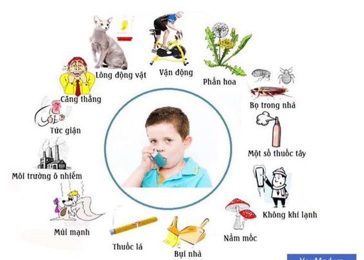 Trẻ bị hen suyễn cần tránh yếu tố khởi phát giúp kiểm soát bệnh tốt hơn - Ảnh 2.
