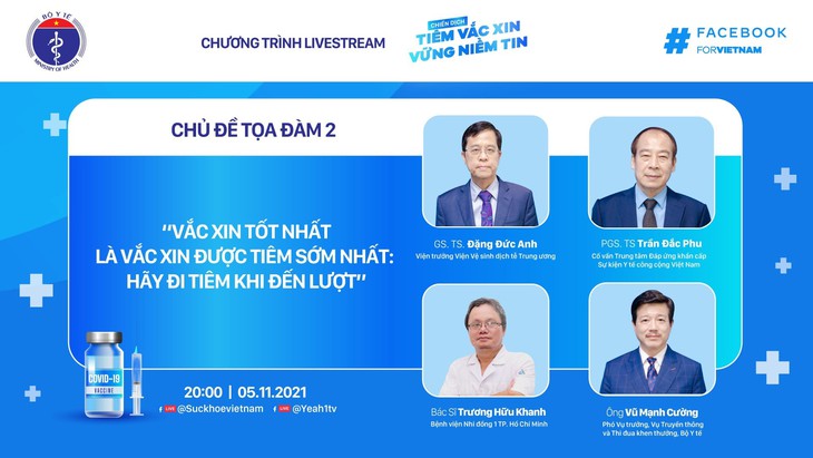 "Vắc xin tốt nhất là vắc xin được tiêm sớm nhất: Hãy đi tiêm khi đến lượt" - Ảnh 1.