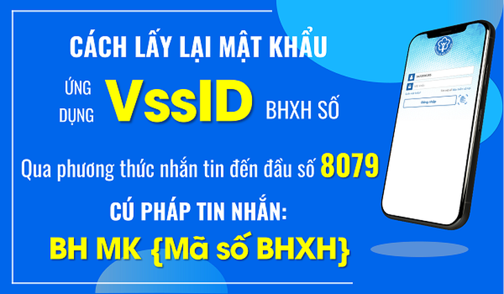 Cần biết: BHXH Việt Nam hướng dẫn cách lấy lại mật khẩu đăng nhập ứng dụng VssID - Bảo hiểm xã hội số - Ảnh 1.