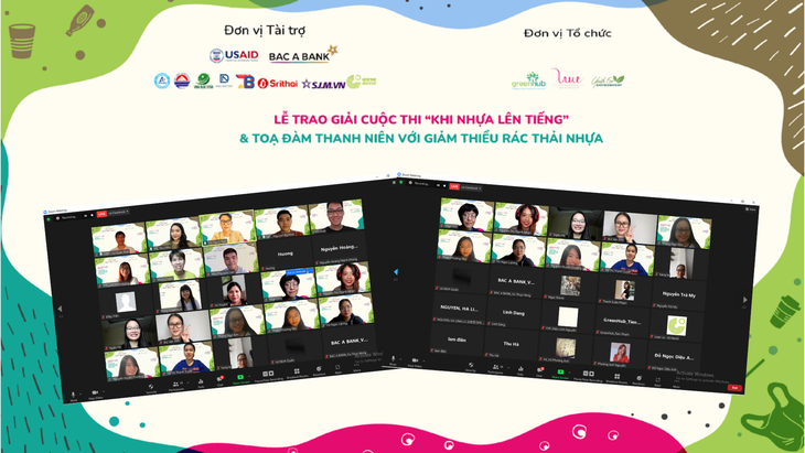 Lễ trao giải cuộc thi “Khi nhựa lên tiếng” và Tọa đàm “Thanh niên với giảm thiểu rác thải nhựa” - Ảnh 1. Lễ trao giải cuộc thi “Khi nhựa lên tiếng” và Tọa đàm “Thanh niên với giảm thiểu rác thải nhựa” - Ảnh 1.