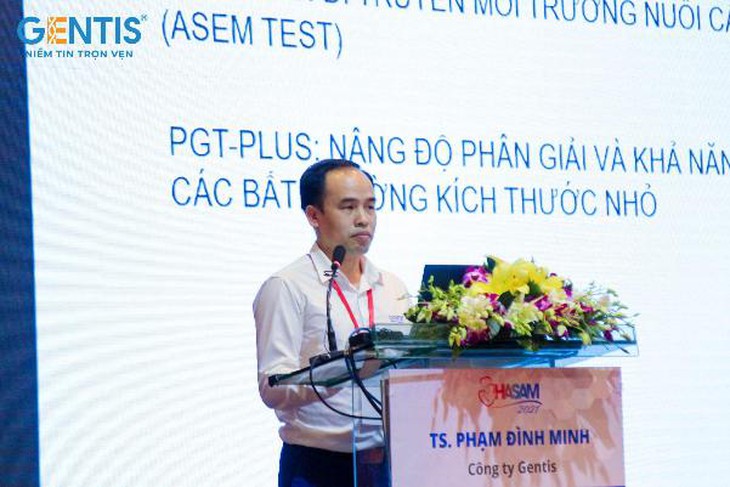 GENTIS đồng hành cùng HASAM 2021 – Hội nghị khoa học của Hội Hỗ trợ sinh sản Hà Nội - Ảnh 3.
