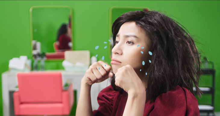 Viral clip hài hước "bắn trúng tim đen" hội chị em về việc chăm sóc tóc - Ảnh 1.