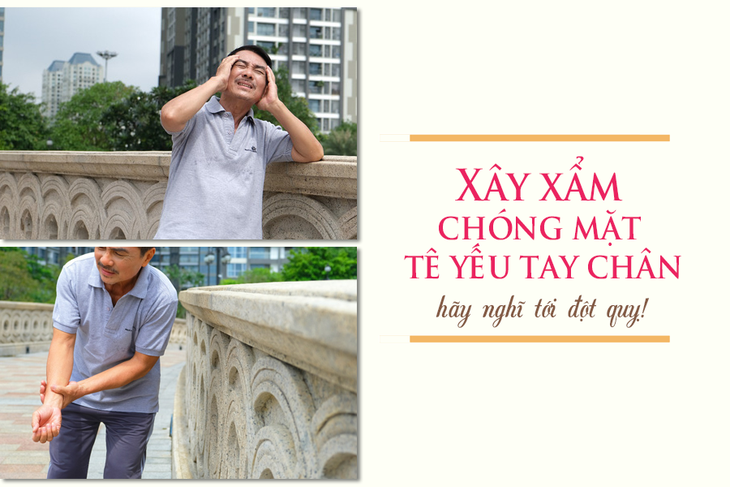 Xây xẩm, chóng mặt, kèm tê yếu tay chân khi trời trở lạnh: hãy nghĩ tới đột quỵ - Ảnh 1.