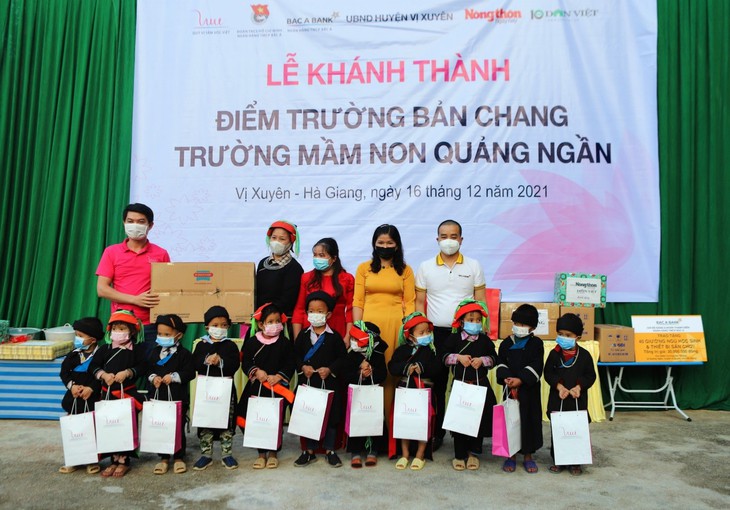 Khánh thành điểm trường Bản Chang, Hà Giang - Ảnh 2. Khánh thành điểm trường Bản Chang, Hà Giang - Ảnh 2.