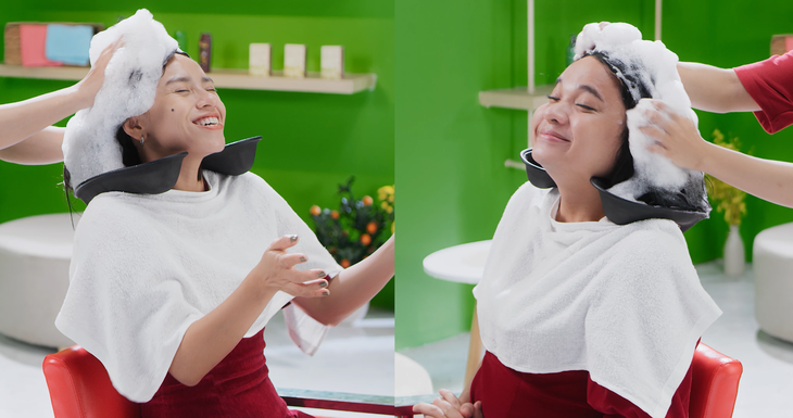 Viral clip hài hước "bắn trúng tim đen" hội chị em về việc chăm sóc tóc - Ảnh 4.