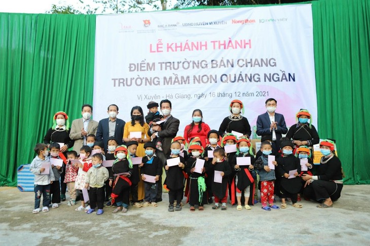 Khánh thành điểm trường Bản Chang, Hà Giang - Ảnh 4. Khánh thành điểm trường Bản Chang, Hà Giang - Ảnh 4.