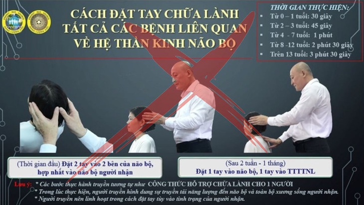 Hội nhóm năng lượng gốc hướng dẫn cách đặt tay chữa lành tất cả các bệnh liên quan đến hệ thần kinh và não bộ.