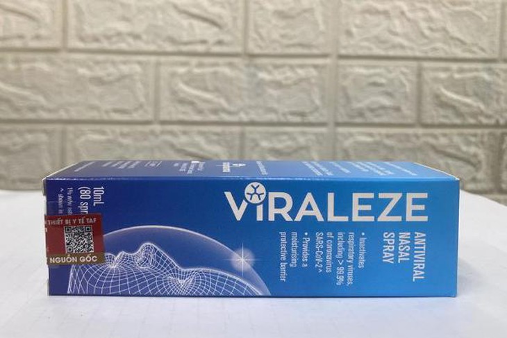 Ra mắt xịt mũi hỗ trợ bất hoạt virus đường hô hấp - Ảnh 1.