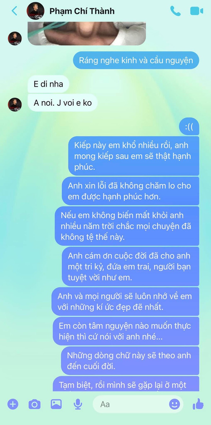 Chí Thành X-Factor qua đời vì COVID-19 và nhiều bệnh nền, hình ảnh cuối đời khiến ai cũng xót xa - Ảnh 2.