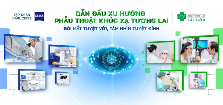 Tập đoàn Carl Zeiss (Đức) ký kết hợp tác với Hệ thống Bệnh viện Mắt Sài Gòn cung cấp các thiết bị phẫu thuật khúc xạ hiện đại - Ảnh 1. Tập đoàn Carl Zeiss (Đức) ký kết hợp tác với Hệ thống Bệnh viện Mắt Sài Gòn cung cấp các thiết bị phẫu thuật khúc xạ hiện đại - Ảnh 1.