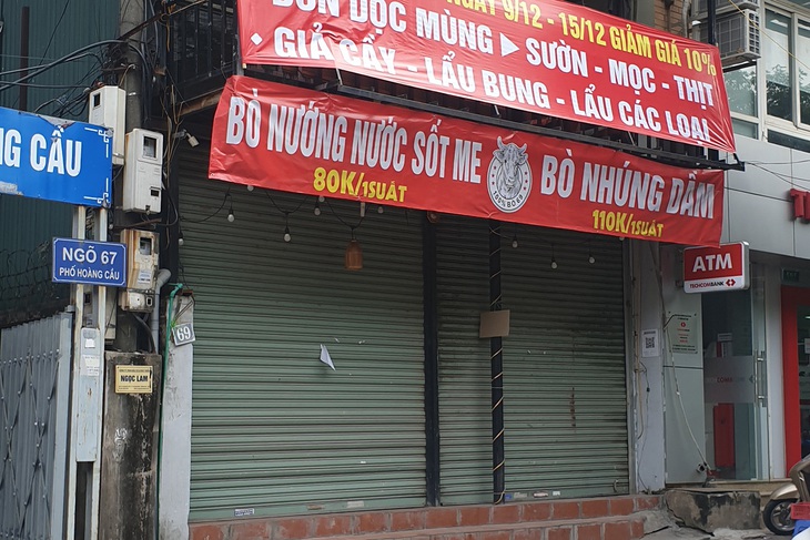 Các cửa hàng, dịch vụ ăn uống tại vùng cam của Hà Nội 'lay lắt' bán mang về - Ảnh 11. Các cửa hàng, dịch vụ ăn uống tại vùng cam của Hà Nội 'lay lắt' bán mang về - Ảnh 11.