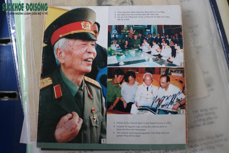 Người cựu chiến binh say mê sưu tầm tư liệu về Đại tướng Võ Nguyên Giáp - Ảnh 4. Người cựu chiến binh say mê sưu tầm tư liệu về Đại tướng Võ Nguyên Giáp - Ảnh 4.
