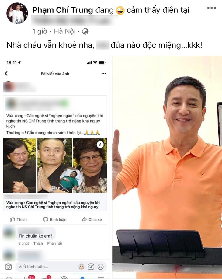 Chí Trung nối gót Quyền Linh, Công Lý được dân mạng 'chia buồn' - Ảnh 2.