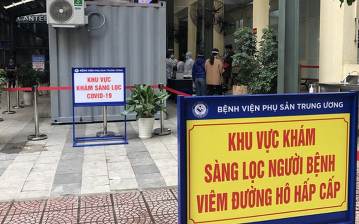 Khẩn tìm người tới BV Phụ sản Trung ương, một bệnh viện Hà Nội dừng nhận bệnh nhân vì có 9 nhân viên mắc COVID-19