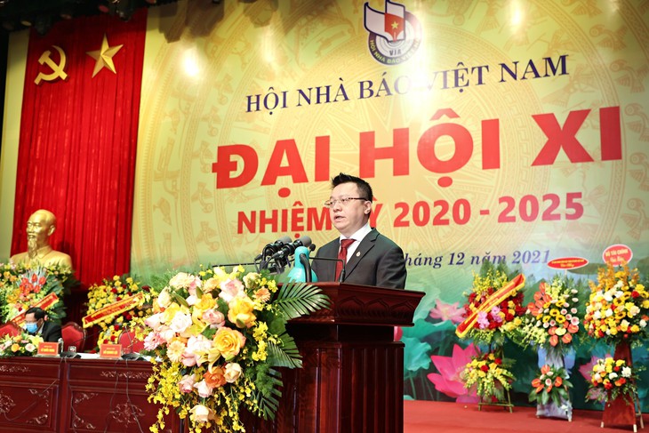 Ông Lê Quốc Minh tiếp tục giữ chức vụ Chủ tịch Hội Nhà báo Việt Nam - Ảnh 2. Ông Lê Quốc Minh tiếp tục giữ chức vụ Chủ tịch Hội Nhà báo Việt Nam - Ảnh 2.