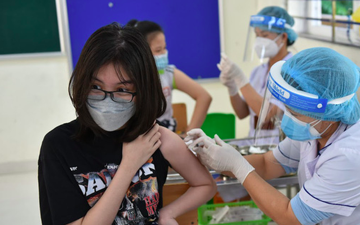 Gần 69% trẻ từ 12-17 tuổi ở Hà Nội đã tiêm vaccine COVID-19