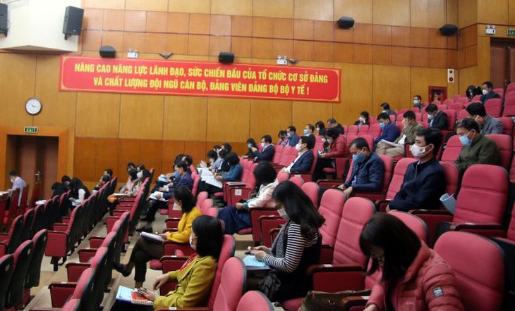 Đảng bộ Bộ Y tế tập huấn nghiệp vụ công tác Đảng năm 2021 - Ảnh 2. Đảng bộ Bộ Y tế tập huấn nghiệp vụ công tác Đảng năm 2021 - Ảnh 2.
