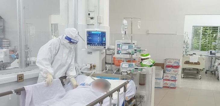 Bên trong Trung tâm hồi sức người bệnh COVID-19 tại Cần Thơ - Ảnh 6. Bên trong Trung tâm hồi sức người bệnh COVID-19 tại Cần Thơ - Ảnh 6.