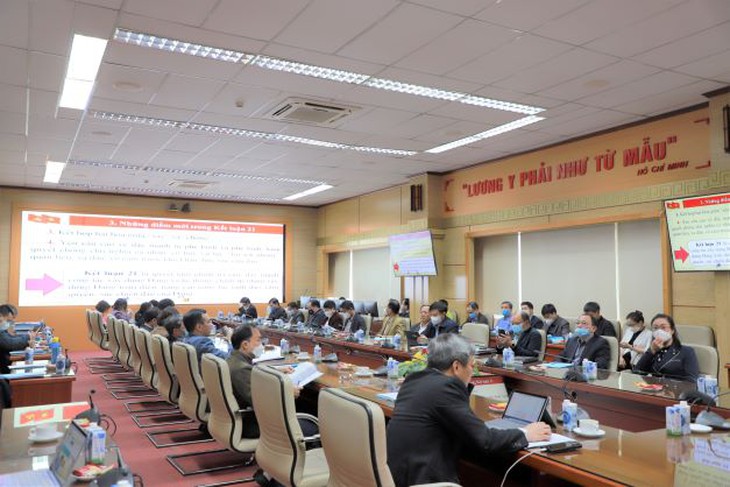 Xây dựng Đảng - nhiệm vụ then chốt trong tình hình mới - Ảnh 1. Xây dựng Đảng - nhiệm vụ then chốt trong tình hình mới - Ảnh 1.