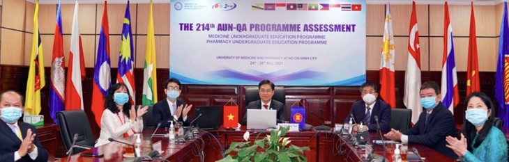 Đại học Y Dược TP.HCM hoàn thành kiểm định theo chuẩn AUN-QA - Ảnh 1. Đại học Y Dược TP.HCM hoàn thành kiểm định theo chuẩn AUN-QA - Ảnh 1.