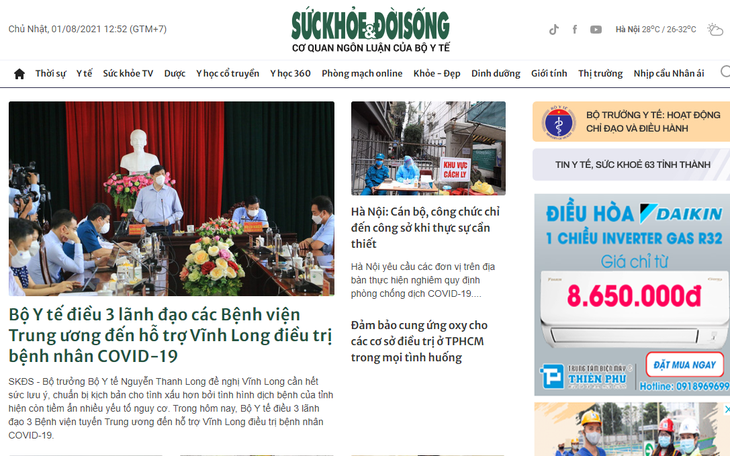 Sức khỏe & Đời sống: Diện mạo mới để phụng sự tốt hơn