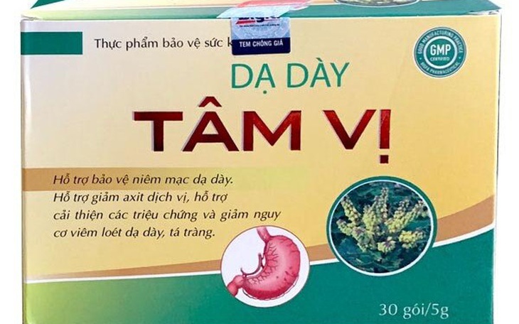 Vitos và Dạ dày Tâm Vị vi phạm quy định về quảng cáo