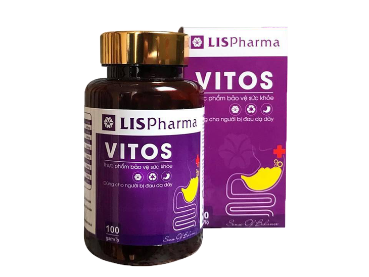 Sản phẩm TPBVSK Vitos vi phạm quy định về quảng cáo