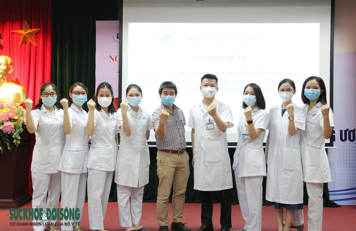34 thầy thuốc ưu tú của Bệnh viện Da liễu TW chi viện cho miền Nam thân yêu - Ảnh 5. 34 thầy thuốc ưu tú của Bệnh viện Da liễu TW chi viện cho miền Nam thân yêu - Ảnh 5.