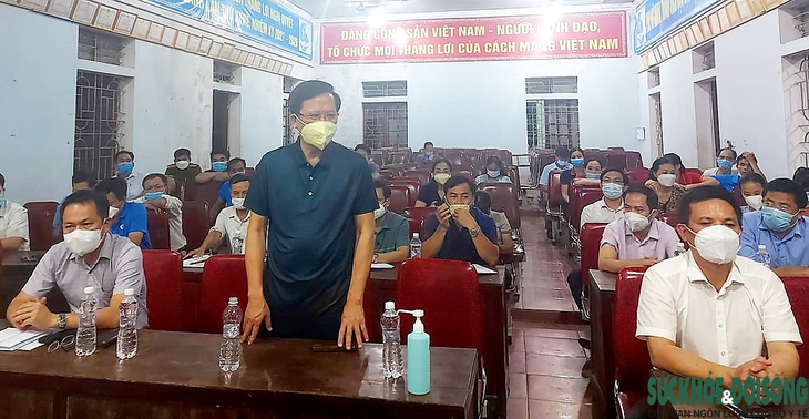 Đề nghị kỷ luật Bí thư Đảng ủy và Chủ tịch UBND xã do lơ là phòng, chống dịch - Ảnh 1. Đề nghị kỷ luật Bí thư Đảng ủy và Chủ tịch UBND xã do lơ là phòng, chống dịch - Ảnh 1.