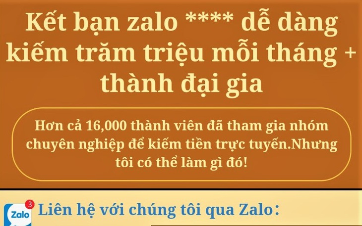 Lao động mất việc tìm 'cần câu cơm' trực tuyến - Thận trọng với lời rao online