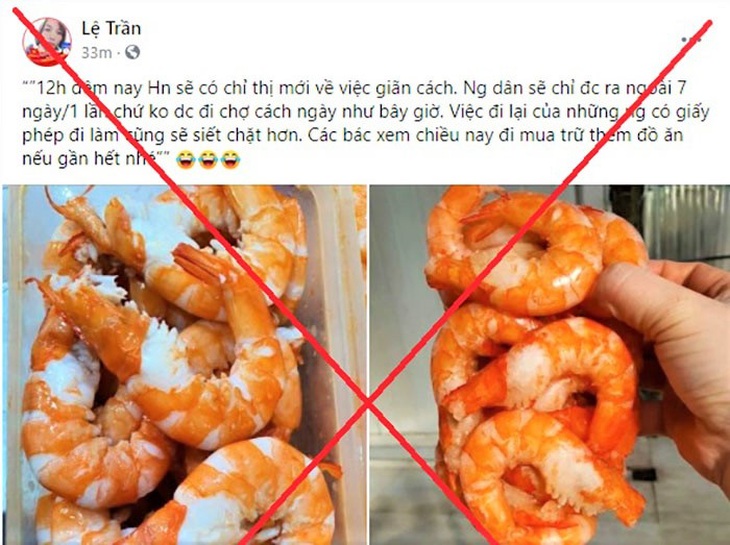 Thông tin người dân Hà Nội chỉ được ra ngoài 7 ngày/1 lần là sai sự thật - Ảnh 1.