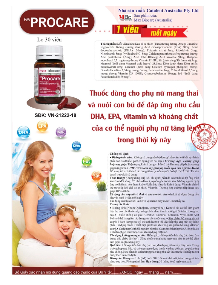 Thuốc bổ cho phụ nữ mang thai cần phải đúng và đủ - Ảnh 3.