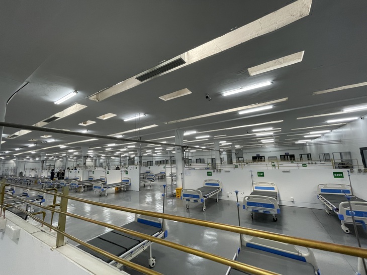 Bên trong Trung tâm Hồi sức tích cực điều trị bệnh nhận COVID-19 của Bệnh viện TW Huế tại TP. HCM - Ảnh 5. Bên trong Trung tâm Hồi sức tích cực điều trị bệnh nhận COVID-19 của Bệnh viện TW Huế tại TP. HCM - Ảnh 5.