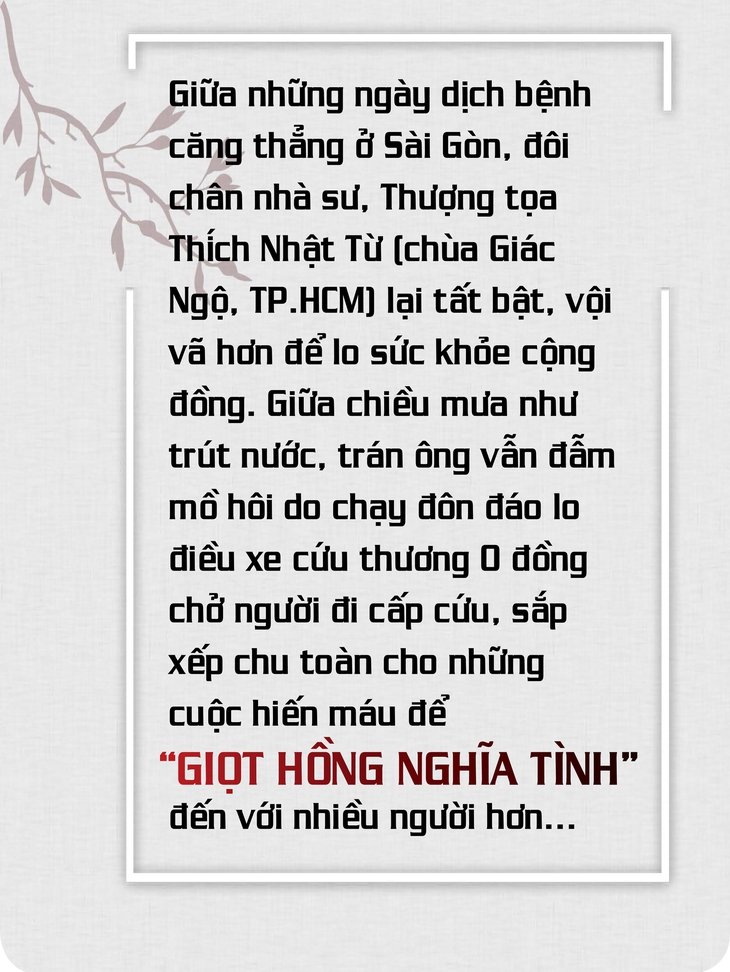 Nhà sư lo nối dài sự sống cho cộng đồng - Ảnh 1.