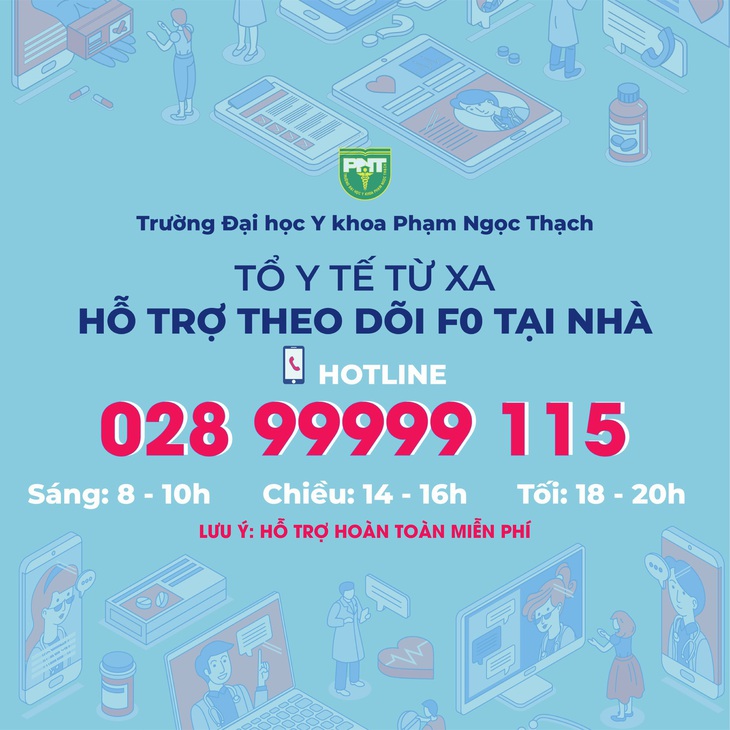 Mô hình "Tổ Y tế từ xa" hỗ trợ chăm sóc F0 nhẹ đang cách ly tại nhà Mô hình "Tổ Y tế từ xa" hỗ trợ chăm sóc F0 nhẹ đang cách ly tại nhà