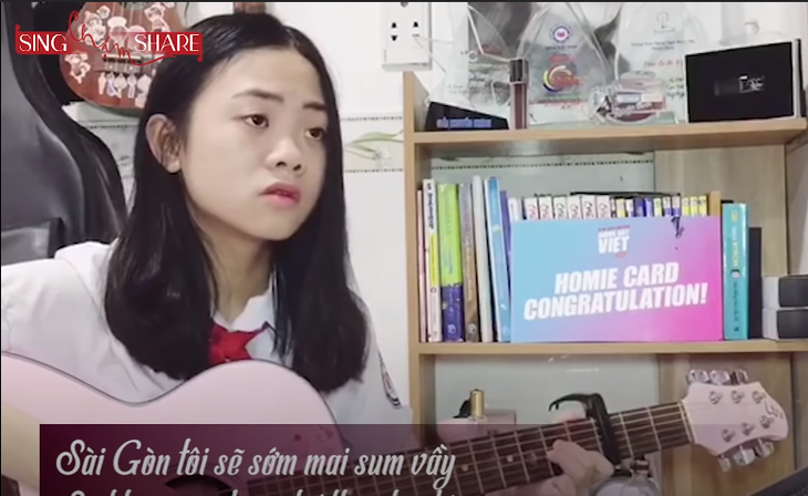 Ca sĩ nhí Trâm Anh: F0 tiêm ‘vaccine tinh thần’ cho cộng đồng - Ảnh 4.