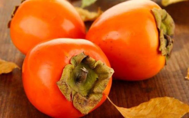 Quả hồng nhuận phổi, mát tim