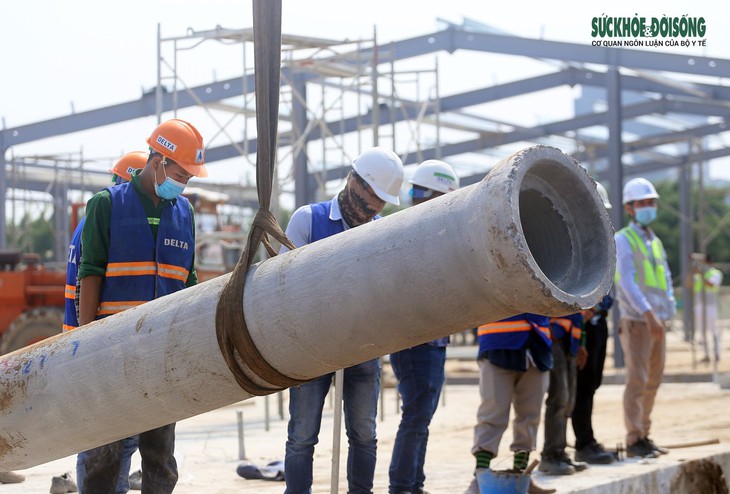 Hà Nội: Sau 10 ngày thi công "thần tốc", Bệnh viện dã chiến tại Hoàng Mai ra sao? - Ảnh 6.