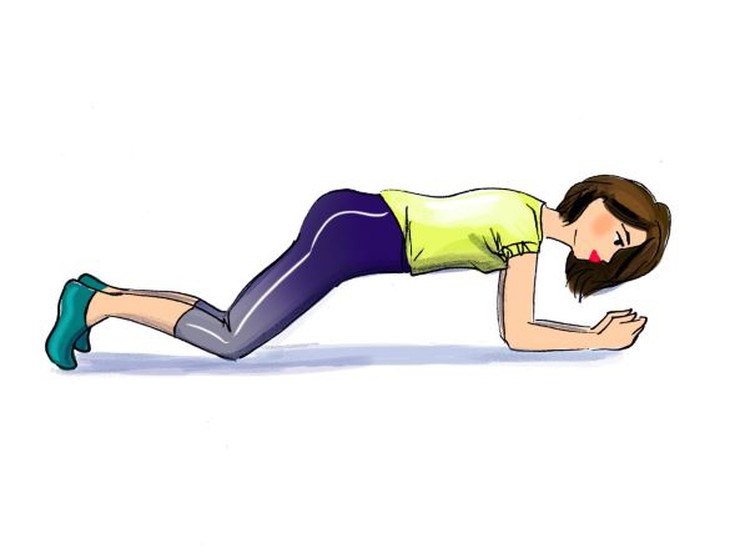 5 bài tập hiệu quả giúp giảm đầy bụng, tiêu hóa tốt và eo thon - Ảnh 6.