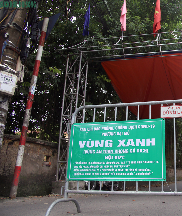 Hà Nội đồng loạt mở rộng "vùng xanh" để giữ an tòa cho người dân - Ảnh 3.
