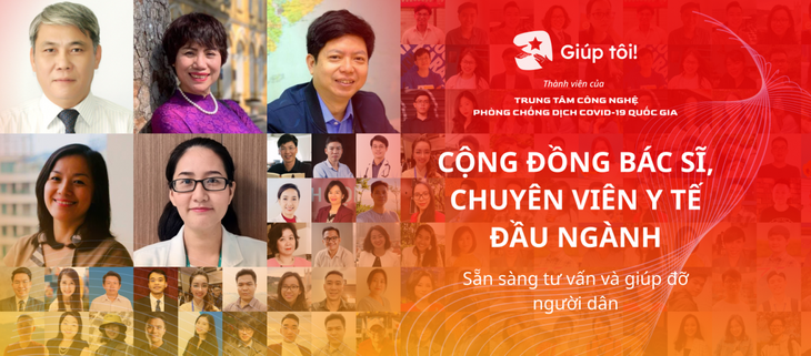 Ứng dụng “Giúp tôi!” sẽ kết nối để người dân có thể được các bác sĩ tư vấn giúp đỡ từ xa trong việc chăm sóc sức khỏe.