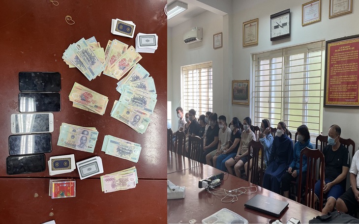 Bắt giữ 13 người tụ tập đánh bạc giữa lúc Hà Nội giãn cách xã hội