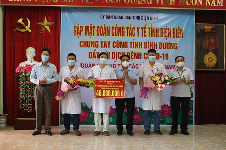 23 cán bộ y tế Điện Biên hỗ trợ Bình Dương chống dịch - Ảnh 2.