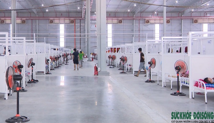 Tận mắt Khu điều trị COVID-19 lớn nhất Bình Dương - Ảnh 1.