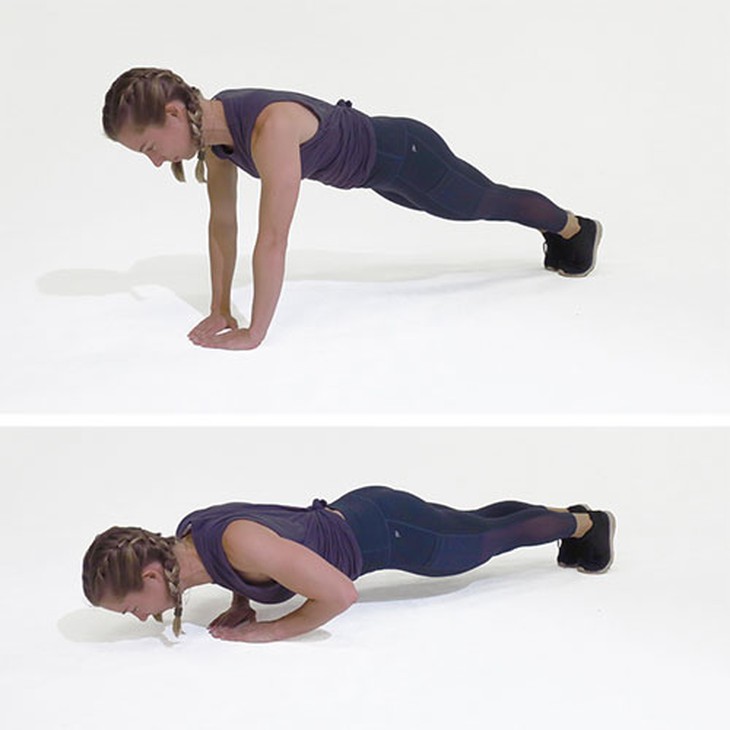 Hiệu quả tuyệt vời bài hít đất và plank - Ảnh 2. Hiệu quả tuyệt vời bài hít đất và plank - Ảnh 2.