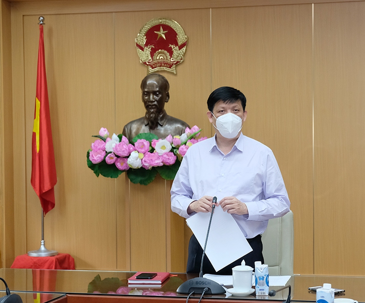 Bộ trưởng Nguyễn Thanh Long: Kết hợp chặt chẽ y tế - quân đội - công an trong thực hiện nhiệm vụ chuyên môn y tế phòng chống dịch COVID-19 - Ảnh 1. Bộ trưởng Nguyễn Thanh Long: Kết hợp chặt chẽ y tế - quân đội - công an trong thực hiện nhiệm vụ chuyên môn y tế phòng chống dịch COVID-19 - Ảnh 1.