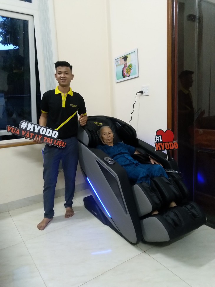 Ghế massage chính hãng KYODO Mẹo lựa chọn sản phẩm chăm sóc sức khoẻ cả gia đình - Ảnh 2.