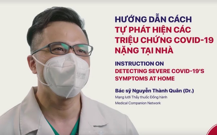 Hướng dẫn cách tự phát hiện các triệu chứng COVID-19 nặng tại nhà