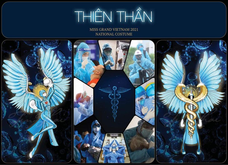 Trang phục Thiên Thần của Thùy Tiên chọn thi Miss Grand International 2021 có gì đặc biệt? - Ảnh 5. Trang phục Thiên Thần của Thùy Tiên chọn thi Miss Grand International 2021 có gì đặc biệt? - Ảnh 5.